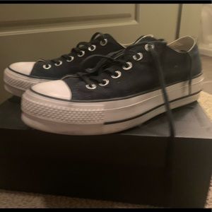 Platform OG black converse